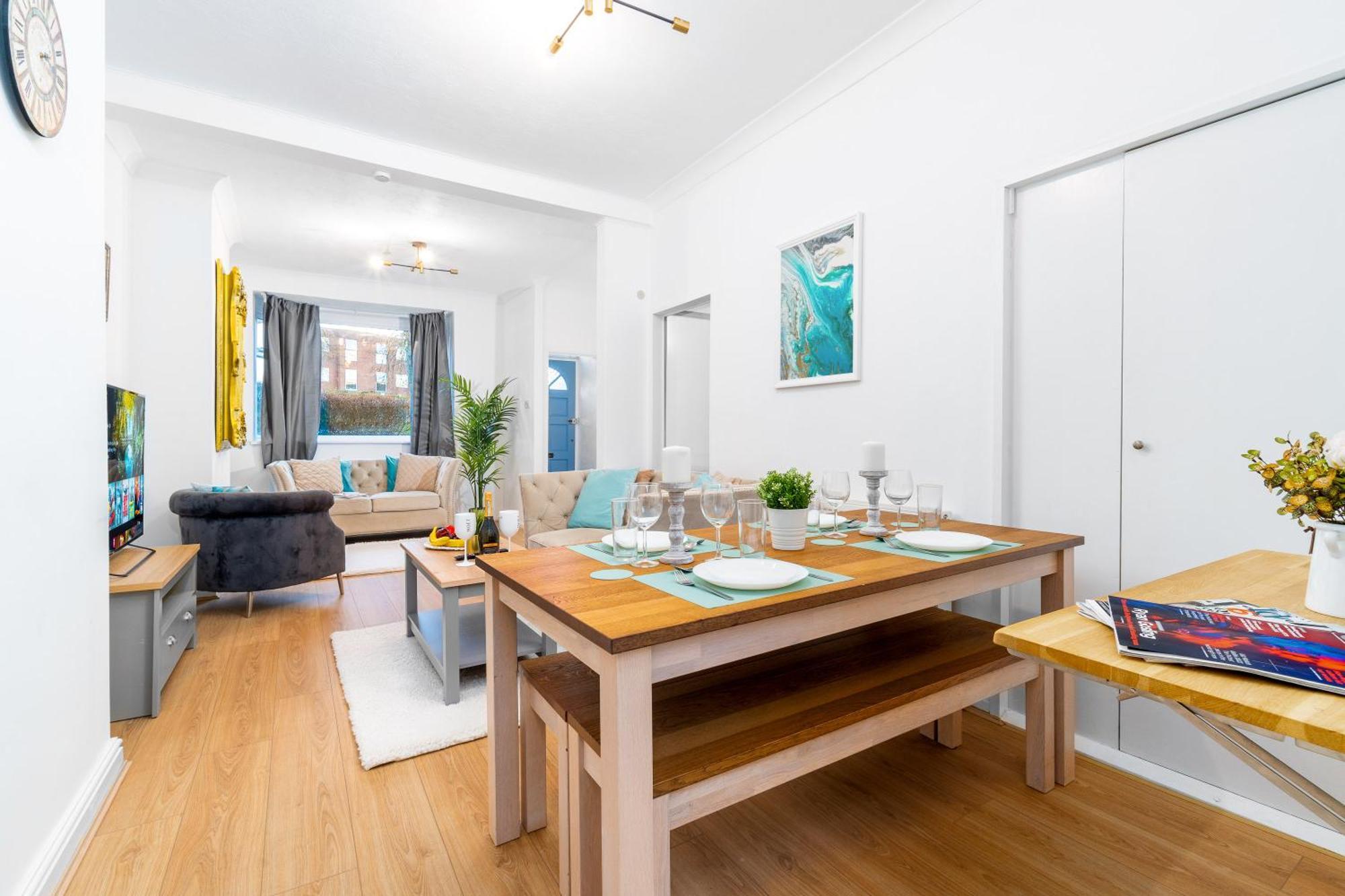 Luxury 3 Bedroom House - Harborne - Parking - Garden - Wifi & Netflix 122G Бирмингем Экстерьер фото